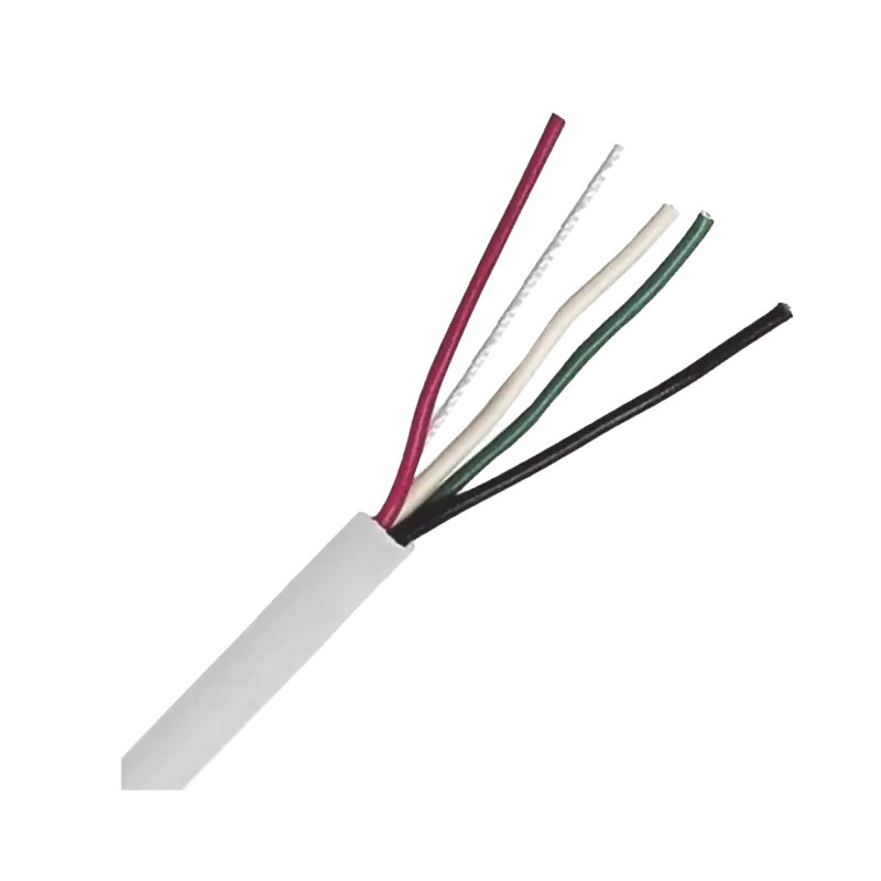 Bobina de Cable 305 Metros: 4 x 18 AWG, Color Blan Bobina de Cable 305 Metros: 4 x 18 AWG, Color Blan