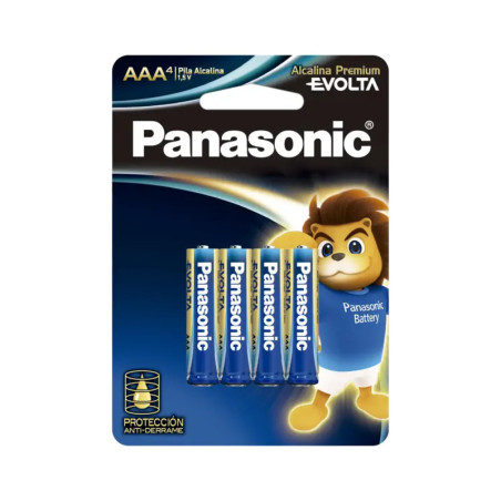 Batería Alcalina AAA 1.5V EVOLTANo recargablePaque