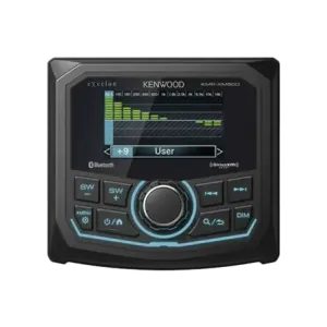 Estéreo marino sumergible IP66, con pantalla de 2.