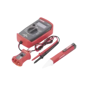 KIT Básico 3 en 1 con Multímetro Digital + Detecto