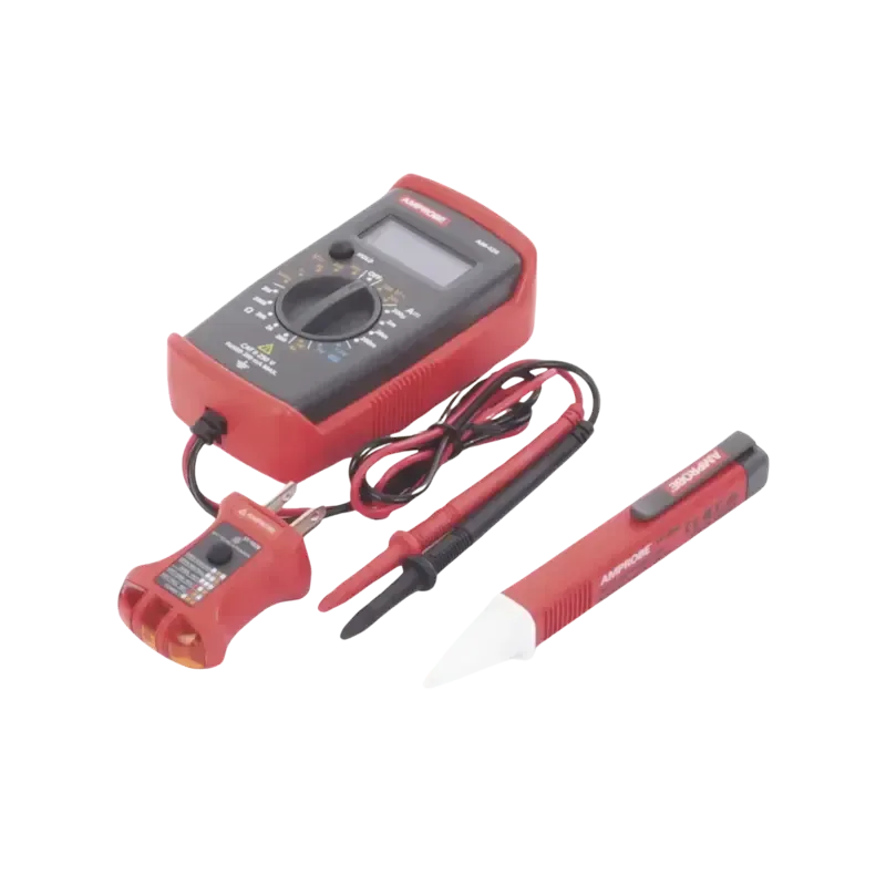 KIT Básico 3 en 1 con Multímetro Digital + Detecto KIT Básico 3 en 1 con Multímetro Digital + Detecto