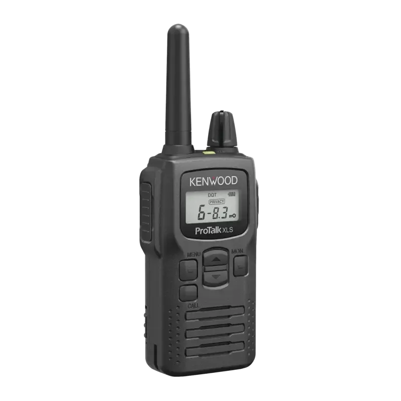 Radio portátil UHF 450-470 MHz, 2 W, 16 canales, R