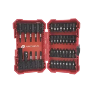 Juego de 42 Puntas para Taladro + Estuche Entrada