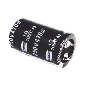Capacitor Electrolítico de Aluminio, Radial d
