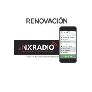 Renovacion de Servicio Anual NXRadio para Disposit