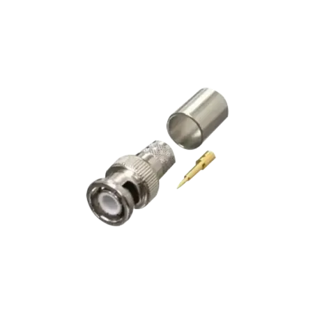 Conector BNC Macho de Anillo Plegable para RG-8/U,