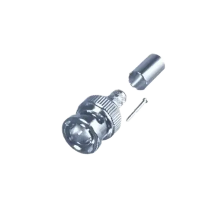 Conector BNC Macho de Anillo Plegable para Cable R