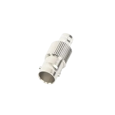 Conector BNC Hembra de 75 Ohm, Anillo Plegable par