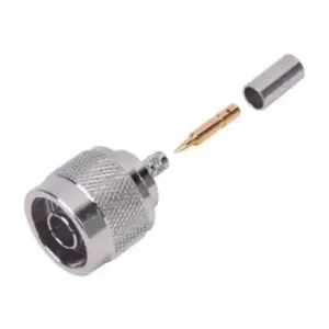 Conector N Macho de Anillo Plegable para Cables Co