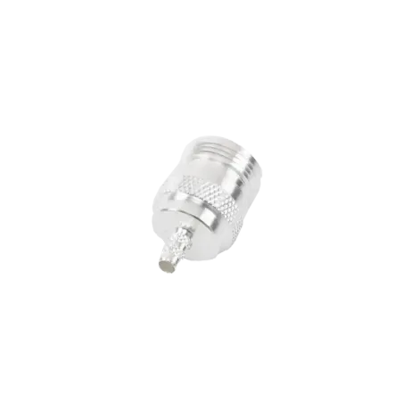 Conector N Hembra de anillo plegable para cables L