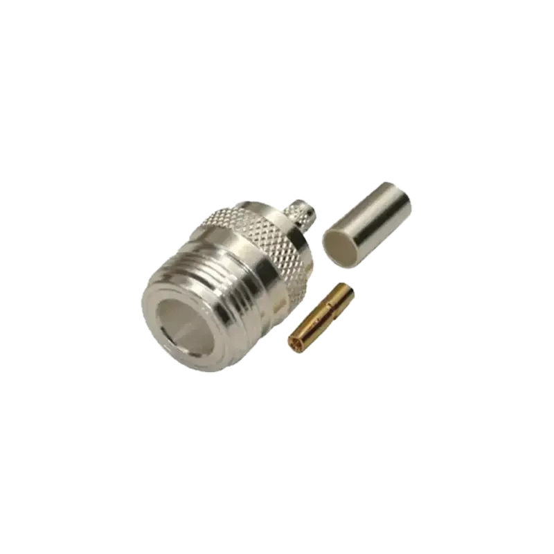 Conector N Hembra, de Anillo Plegable para Cables Conector N Hembra, de Anillo Plegable para Cables