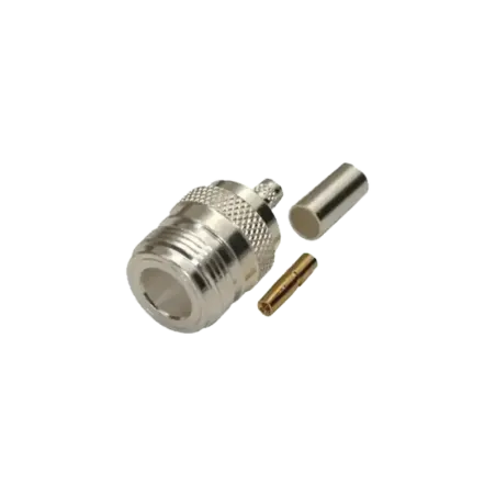 Conector N Hembra, de Anillo Plegable para Cables
