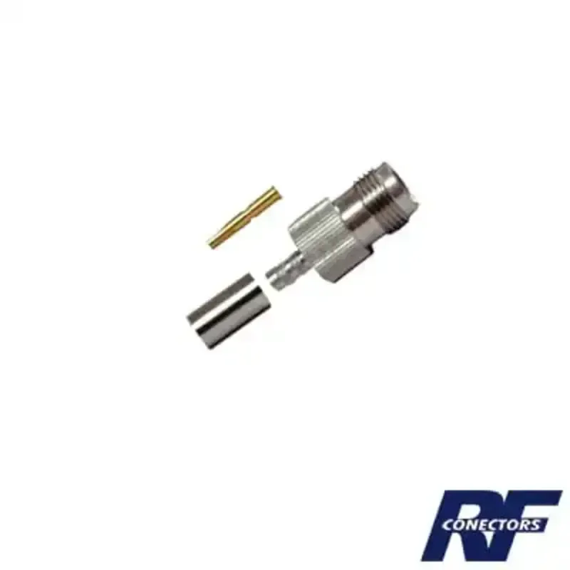 Conector TNC Hembra de Anillo Plegable para Cables Conector TNC Hembra de Anillo Plegable para Cables