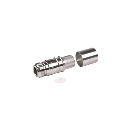 Conector N Hembra Plegable con Pin Cautivo pa