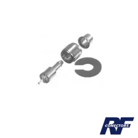 Conector Mini UHF Macho para cables RG-58/U, RG-14