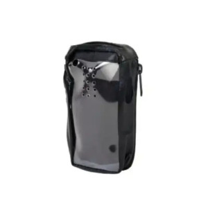 Funda de Piel Reforzada con Visor Frontal Tra