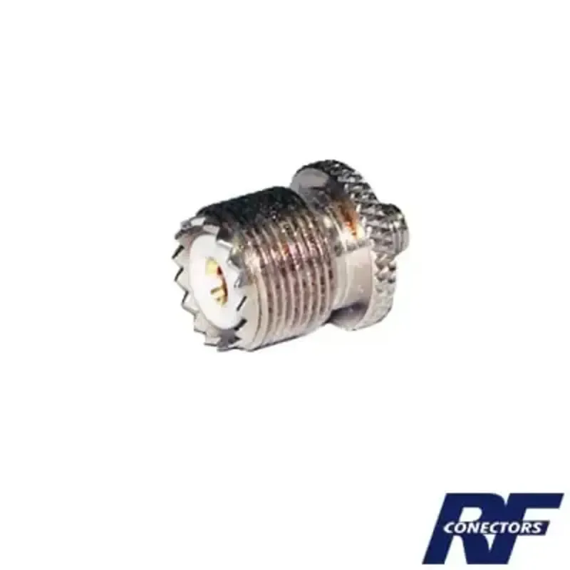 Adaptador en Línea de Conector SMA Hembra a UHF He Adaptador en Línea de Conector SMA Hembra a UHF He