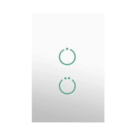 ZWAVE Interruptor On/Off panel táctil touch inalám