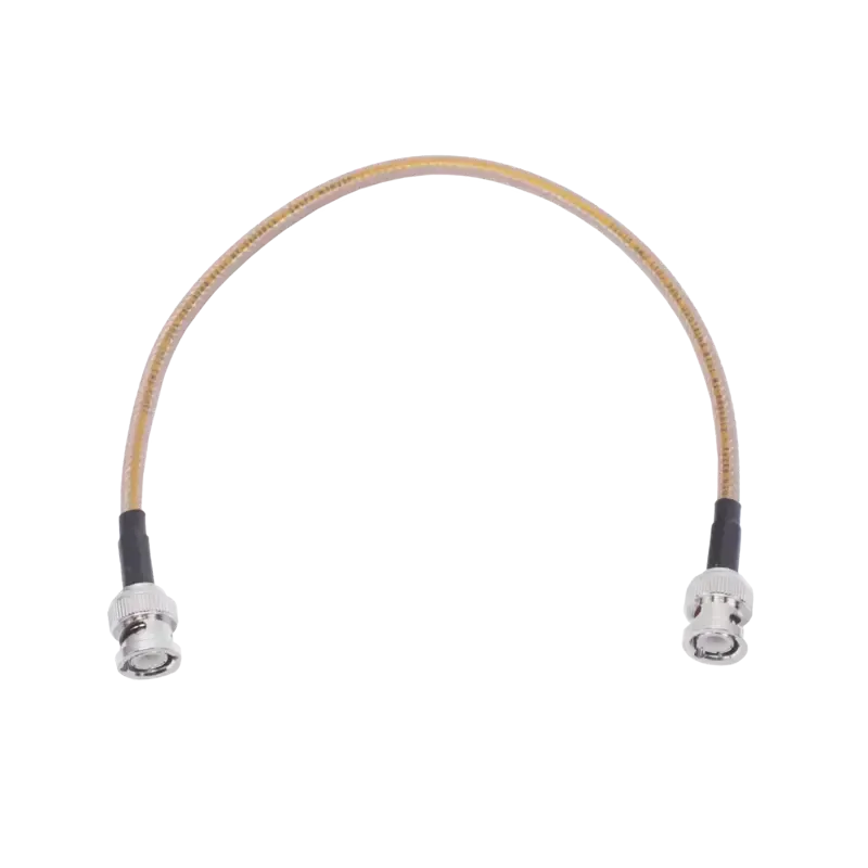 Jumper de 30.5 cm con cable LP142 BNC Macho a BNC Jumper de 30.5 cm con cable LP142 BNC Macho a BNC
