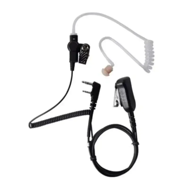 MICRÓFONO DE SOLAPA CON AUDÍFONO DISCRETO P/ KENWO MICRÓFONO DE SOLAPA CON AUDÍFONO DISCRETO P/ KENWO