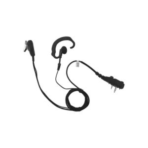 Micrófono de solapa con gancho suave para la oreja