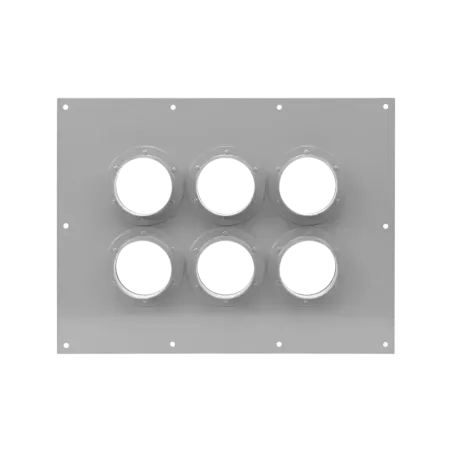 Placa Pasamuro Con Capacidad de 6 Botas de 4in