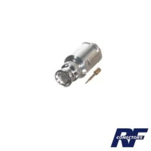 Conector BNC Macho de Rosca para Cables con C