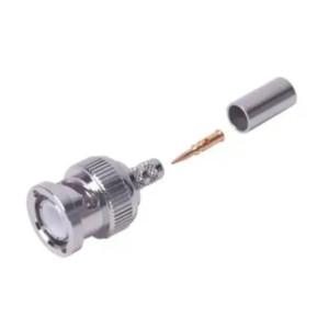 Conector BNC Macho de Anillo Plegable para Ca