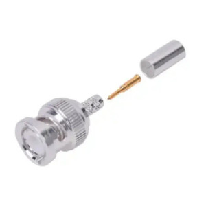 Conector BNC Macho de Anillo Plegable para Ca