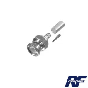 Conector BNC Macho de Anillo para cables RG-8