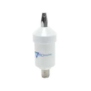 Antena marina VHF en látigo de acero inoxidable en