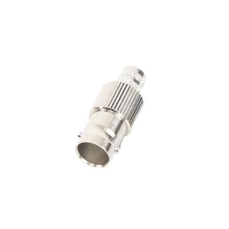Conector BNC Hembra de 75 Ohm, Anillo Plegabl