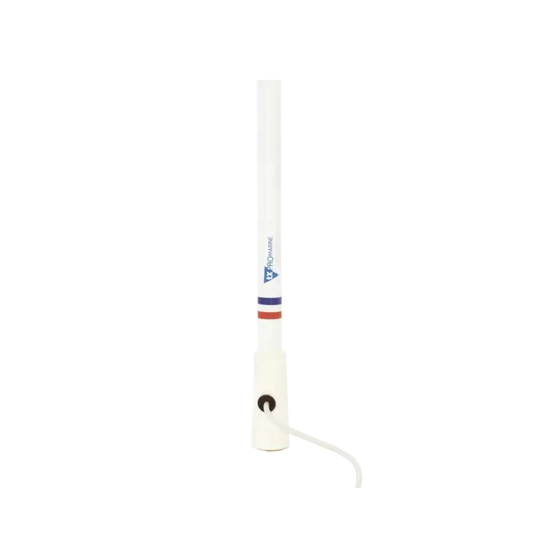 Antena marina VHF en fibra de vidrio en rango de 1 Antena marina VHF en fibra de vidrio en rango de 1