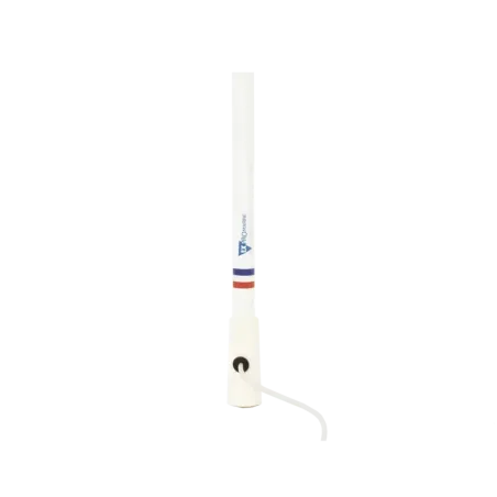 Antena marina VHF en fibra de vidrio en rango de 1