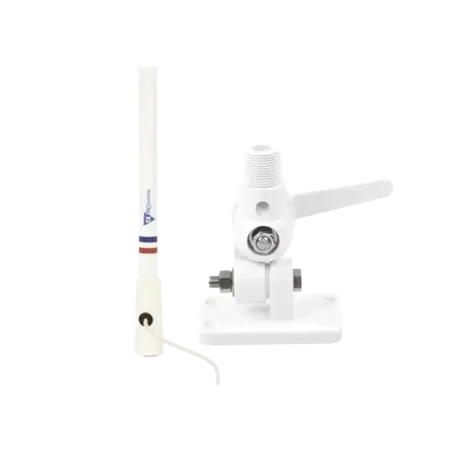 Antena marina VHF en fibra de vidrio en rango de 1