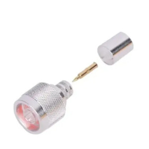 Conector N Macho de Anillo Plegable en Cables