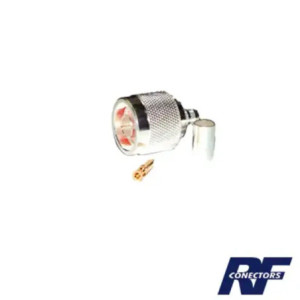 Conector N Macho de anillo plegable para cabl