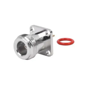 Conector N Hembra de Montaje de Panel con 4 p