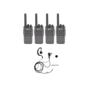 Kit de 4 radios TX600 con 4 TXEHK
