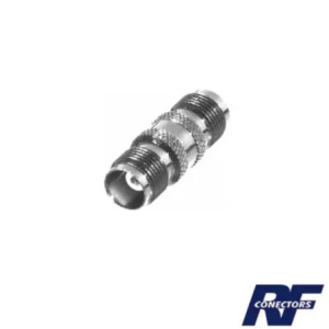 Adaptador Barril en Línea de Conector TNC Hem
