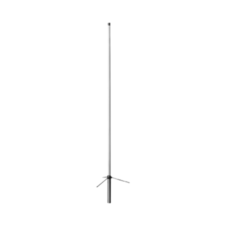 Antena base UHF, fibra de vidrio ajustable, rango