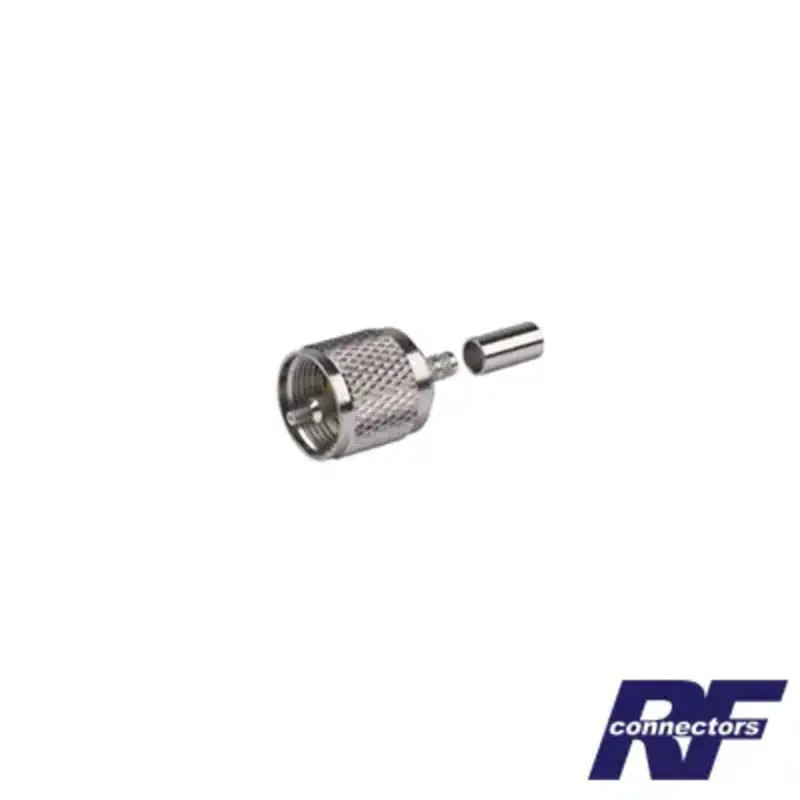 Conector UHF Macho PL-259 de Anillo Plegable