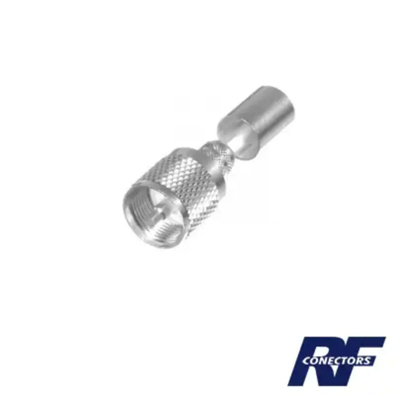 Conector UHF macho PL-259 de anillo plegable Conector UHF macho PL-259 de anillo plegable