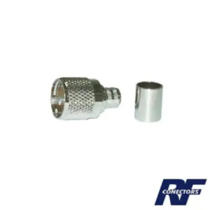 Conector UHF macho PL-259 para LMR-400, 9913,