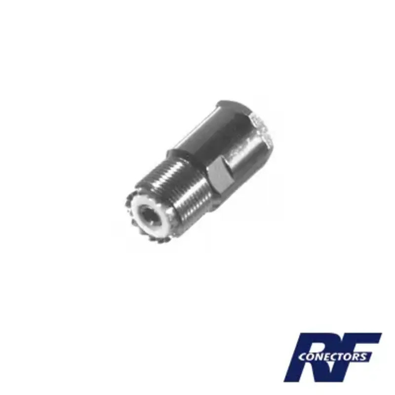 Conector UHF Hembra SO-239 en Línea de Rosca Conector UHF Hembra SO-239 en Línea de Rosca