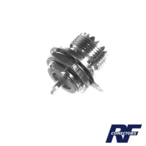 Conector UHF Hembra SO-239 en Línea, Montaje