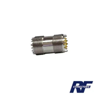 Adaptador Barril en Línea, de Conector UHF He