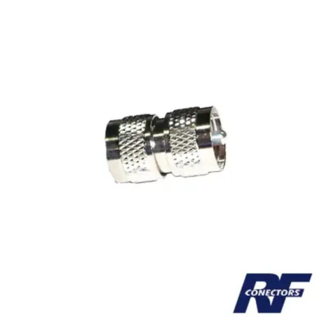 Adaptador Barril en Línea, de Conector UHF Ma