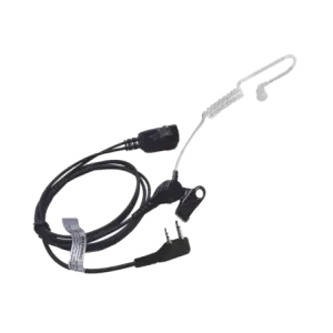 Micrófono - audífono de solapa con tubo acústico t