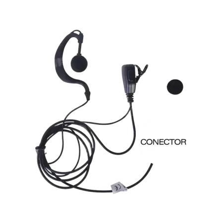 Micrófono - audífono de solapa ajustable al oído p